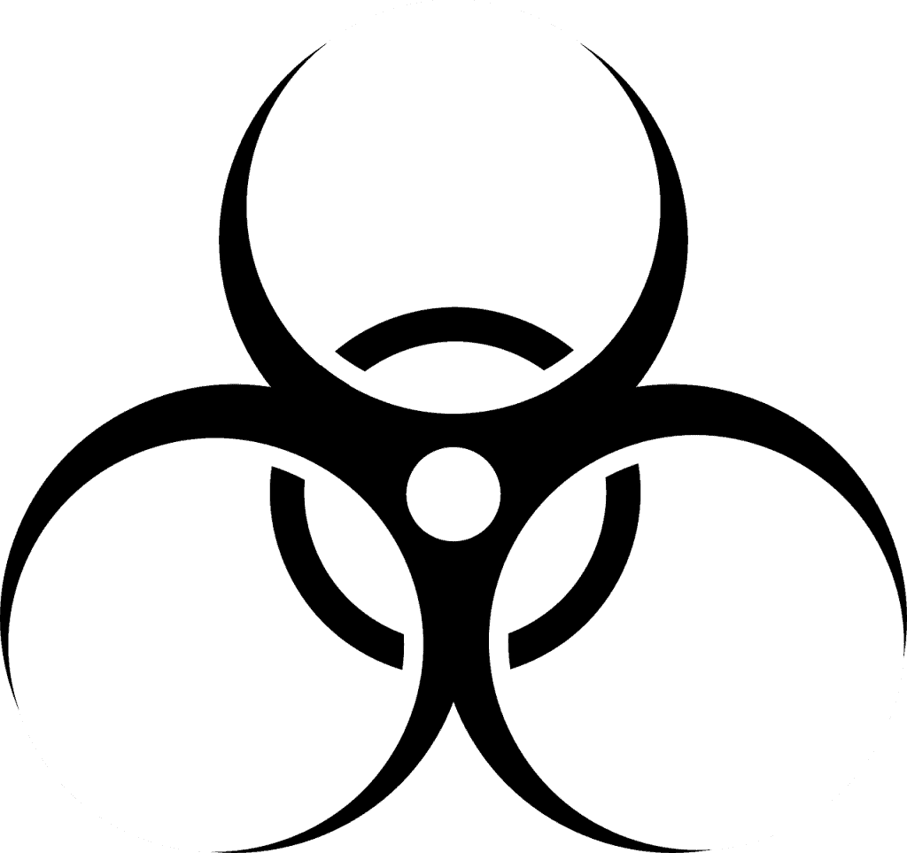 radioactive, danger, warning